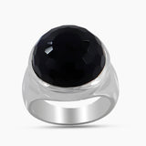 925 Sterling Silver Black Onyx Ring