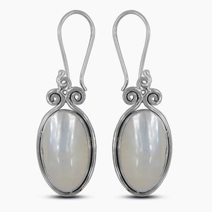 Osmina Pearl Silver Earrings