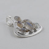 Blue Topaz 925 Silver Pendant