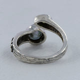 Labradorite, Mystic Quartz Gemstone Silver Ring