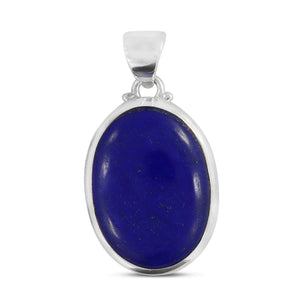 925 Sterling Silver Lapis Lazuli Pendant