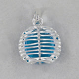 Blue Topaz 925 Silver Pendant