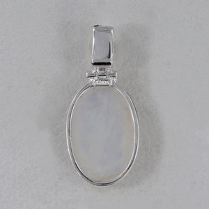 Rainbow Moonstone Silver Pendants