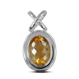 Golden Pyrite Silver Pendant