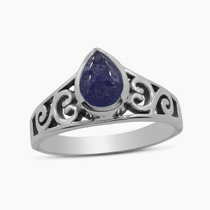 Tanzanite Gemstone Sterling Silver Rings