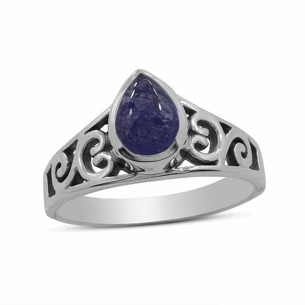 Tanzanite Gemstone Sterling Silver Rings