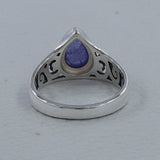 Tanzanite Gemstone Sterling Silver Rings