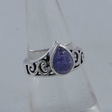 Tanzanite Gemstone Sterling Silver Rings