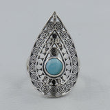 Ethiopian Opal Sterling Silver Ring