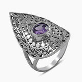 Ethiopian Opal 925 Silver Rings