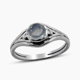 Natural Amethyst Sterling Silver Rings