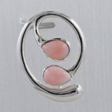 Pink Opal 925 Silver Pendant