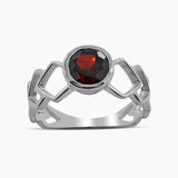 Rainbow Moonstone Silver Rings