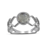 Rainbow Moonstone Sterling Silver Ring