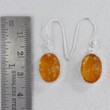 Citrine Silver Earrings