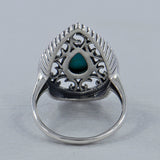 Mexican Turquoise Designer Silver Rings