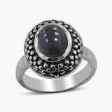 925 Sterling Silver Charoite Rings