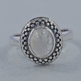 925 Starling Silver Charoite Ring