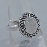 925 Starling Silver Charoite Ring