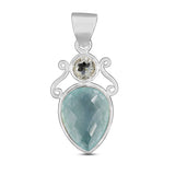 Larimar 925 Silver Pendant