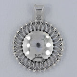 Copper Old Coin Silver Pendants