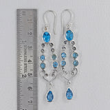 Peridot Silver Earrings