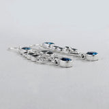 Peridot Silver Earrings