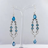 Peridot Silver Earrings