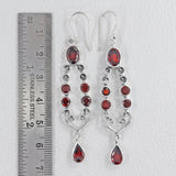 Peridot Silver Earrings