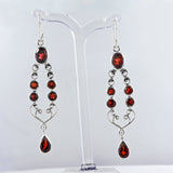 Peridot Silver Earrings