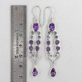 Peridot Silver Earrings