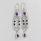 Peridot Silver Earrings