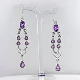 Peridot Silver Earrings