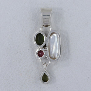 925 Silver Natural Pearl Pendants