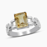 Amethyst Sterling Silver Rings