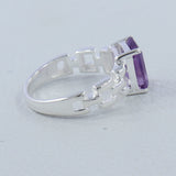 Amethyst Sterling Silver Ring