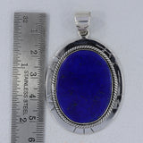 Lapis Lazuli Sterling Silver Pendant