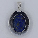 Lapis Lazuli Sterling Silver Pendant