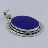 Lapis Lazuli Sterling Silver Pendant