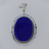 Lapis Lazuli Sterling Silver Pendant