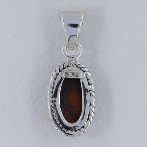 925 Sterling Silver Ammolite Pendants