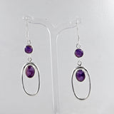 Tourmaline Silver Earrings