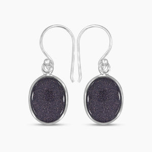 Blue Sun Sitara Silver Earrings