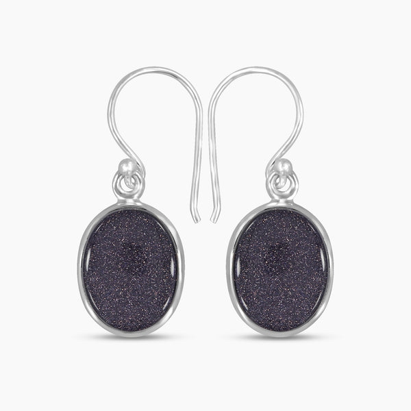 Blue Sun Sitara Silver Earrings