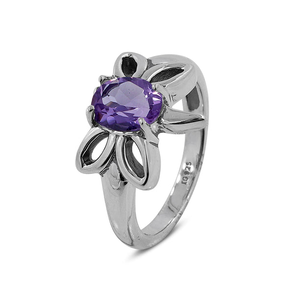 Tourmaline Sterling Silver Rings