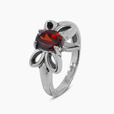 Tourmaline Sterling Silver Rings