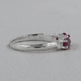 Garnet Silver Ring