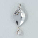 Pearl & Tourmaline 925 Silver Pendant