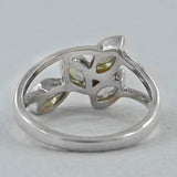 925 Starling Silver Blue Topaz Ring