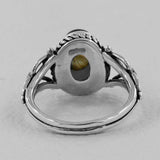 Labradorite Gemstone Sterling Silver Ring